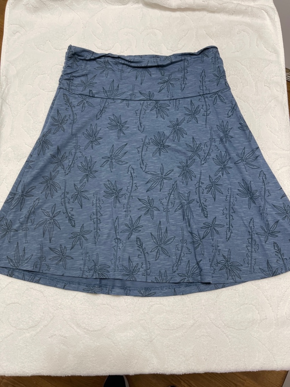 Toad&Co Blue BeachSkirt - Sz S